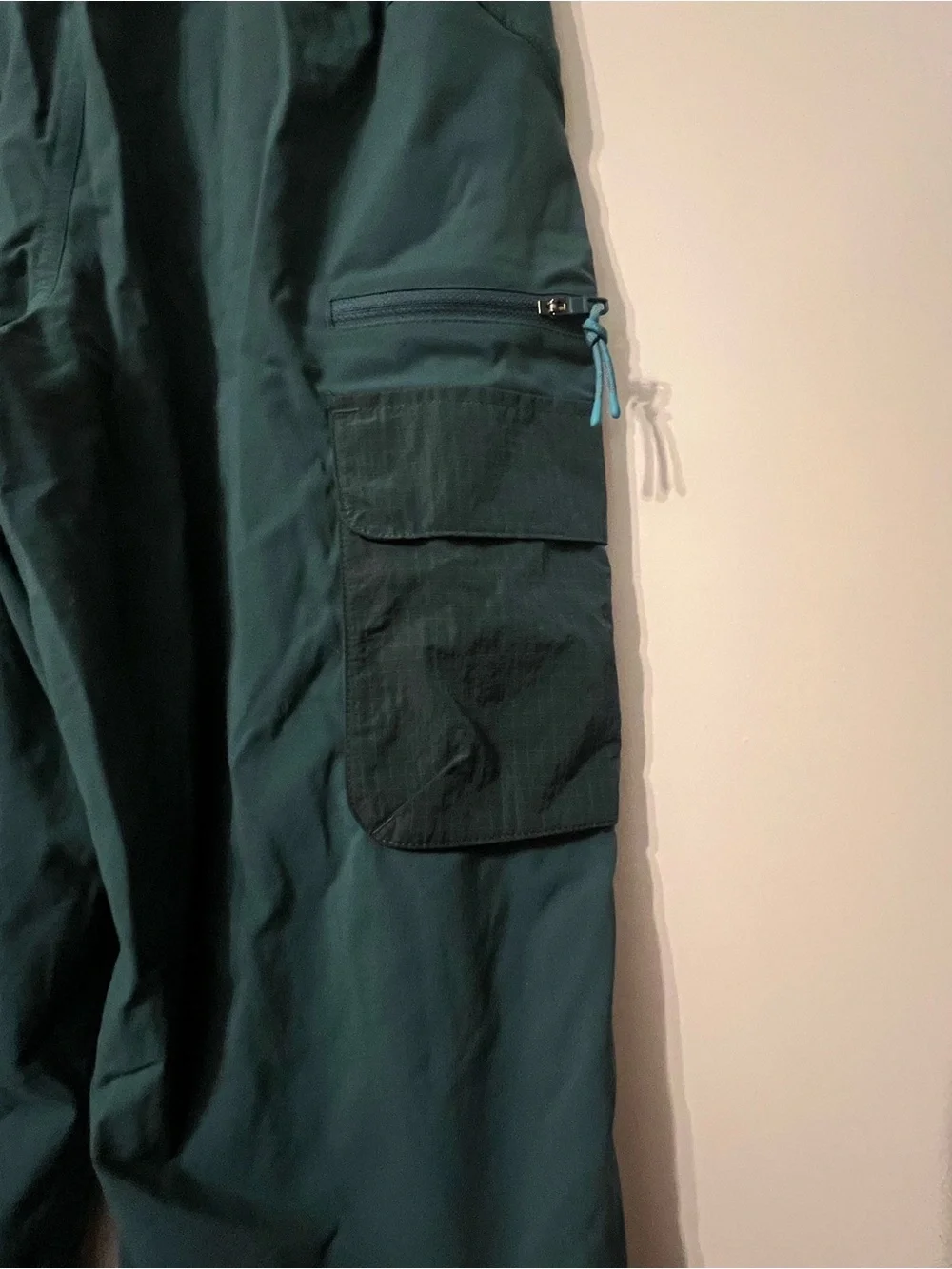 Lululemon Cargo High-Rise Lined Hiking Pant—Green Jasper